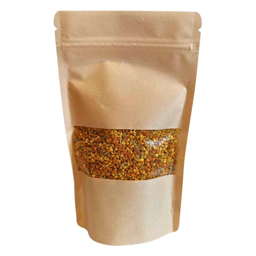 Pollen de fleurs sachet kraft 100g Lacourcelle