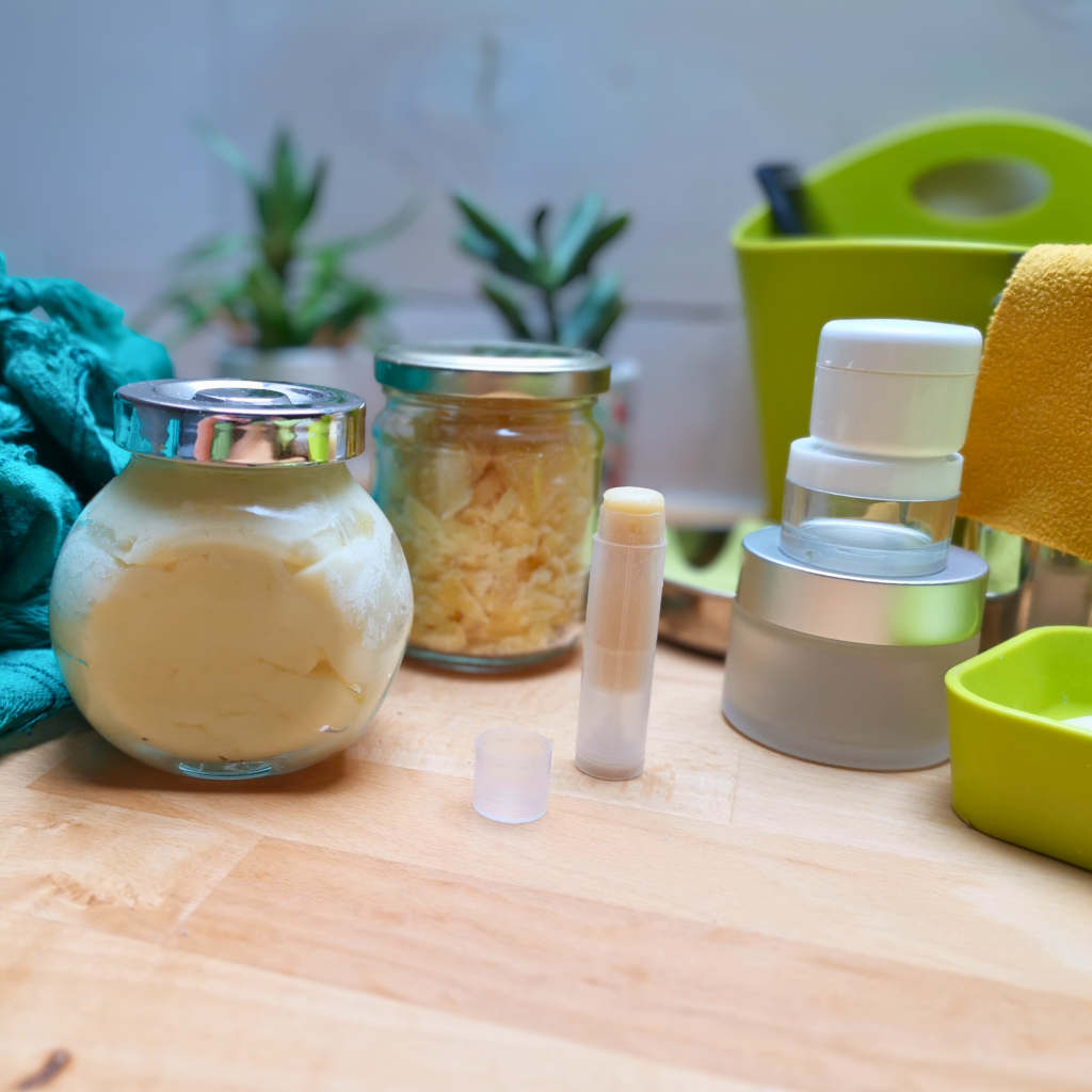 Cire d'abeille bio en copeaux Suggestion de présentation