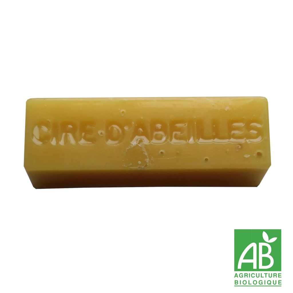 Cire d'abeille bio en pain (30g)