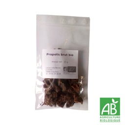 [PROP15G] Propolis brut bio - sachet de 15g