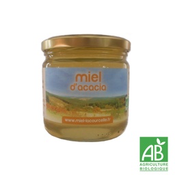 [ACACIA500] Miel d'acacia Bio origine France - pot de 500 g